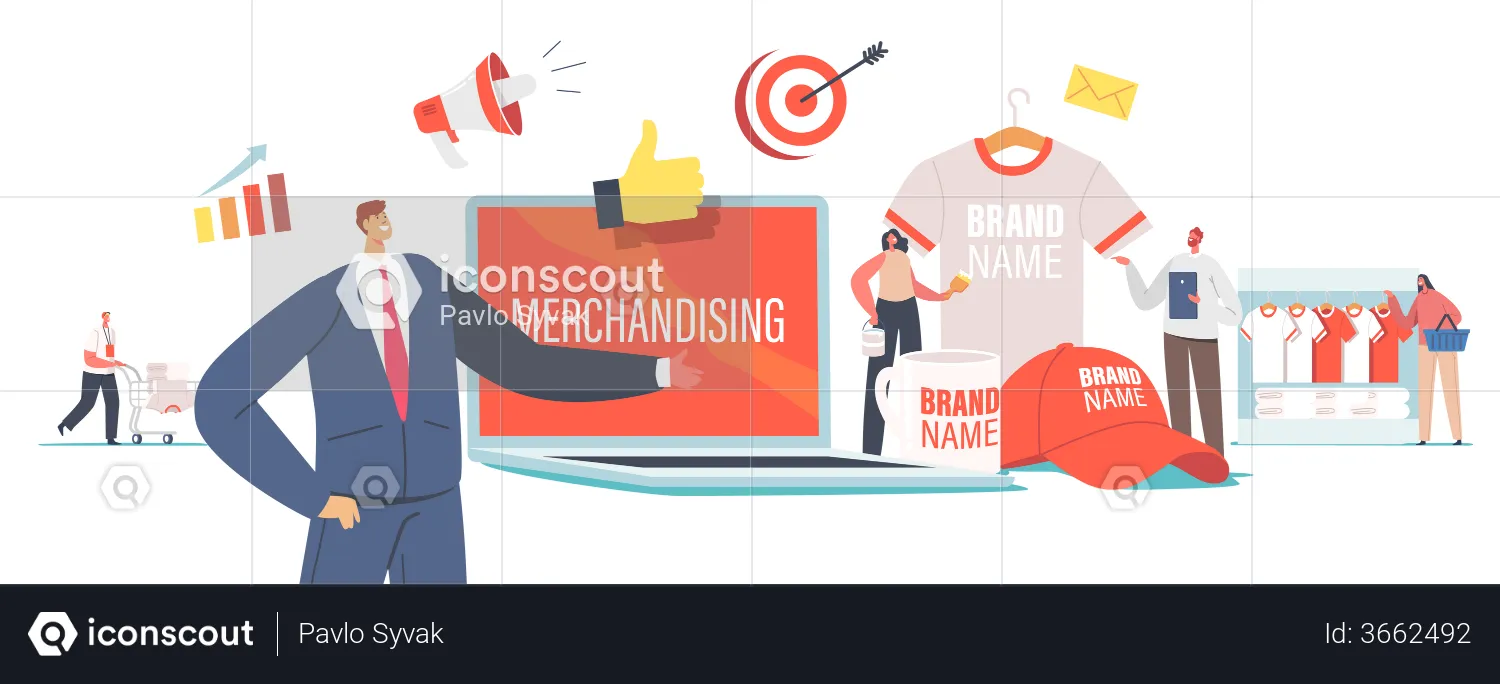 Merchandising  Illustration