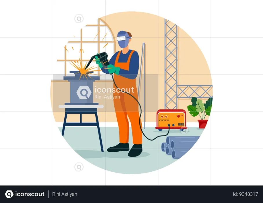 Metalwork Services  Illustration