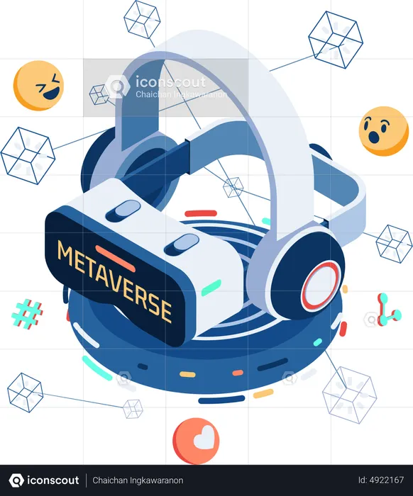 Metaverse Technology  Illustration