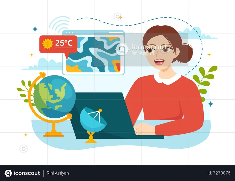 Meteorologist  Illustration