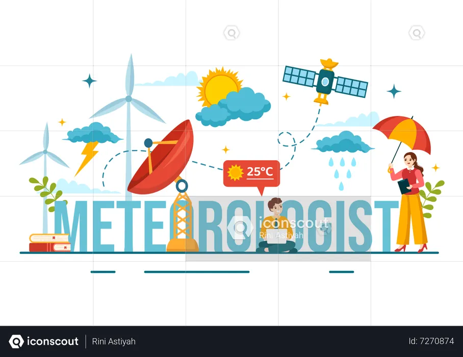 Meteorologista  Ilustração