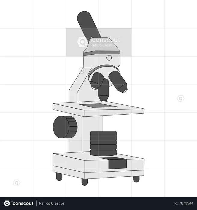 Microscope  Illustration