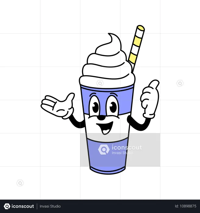 Milchshake  Illustration