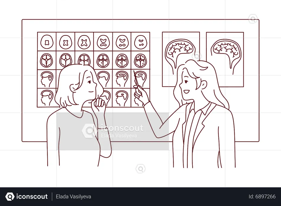 Mind treatment  Illustration