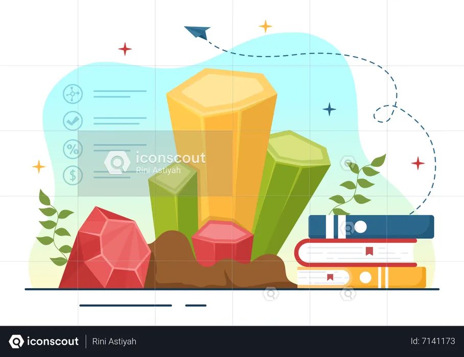 Mineral Structure  Illustration