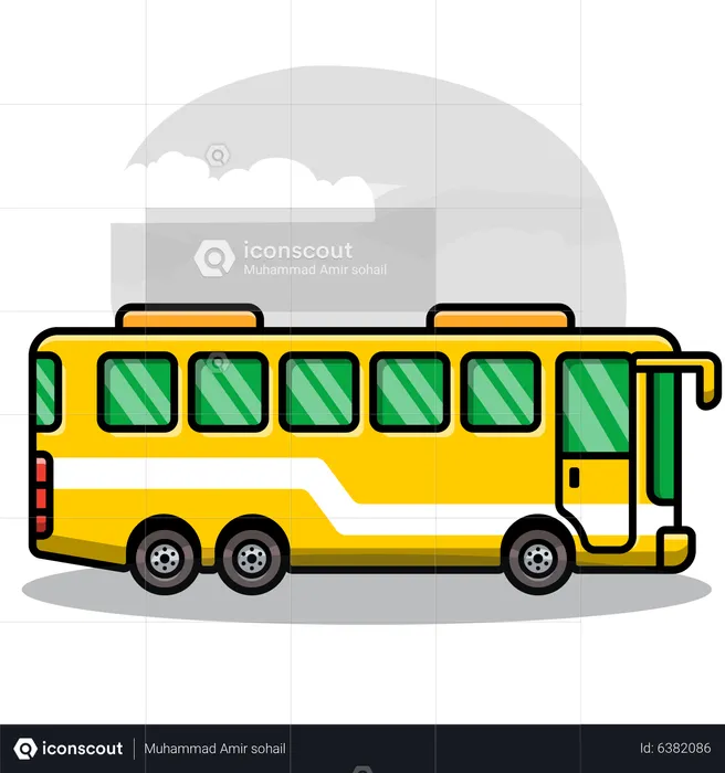 Minibus  Illustration