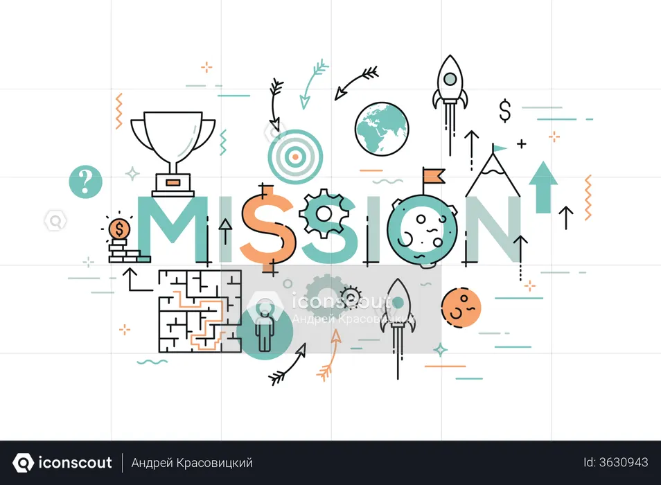 Mission commerciale  Illustration