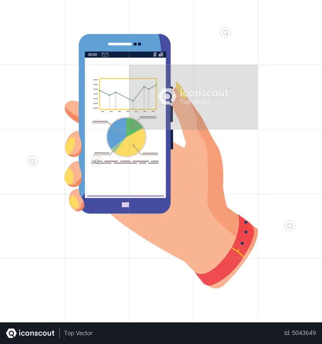 Mobile Analysis App  Illustration