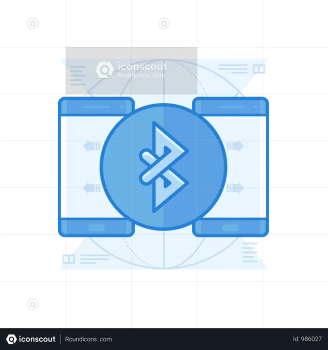 Mobile Bluetooth  Illustration