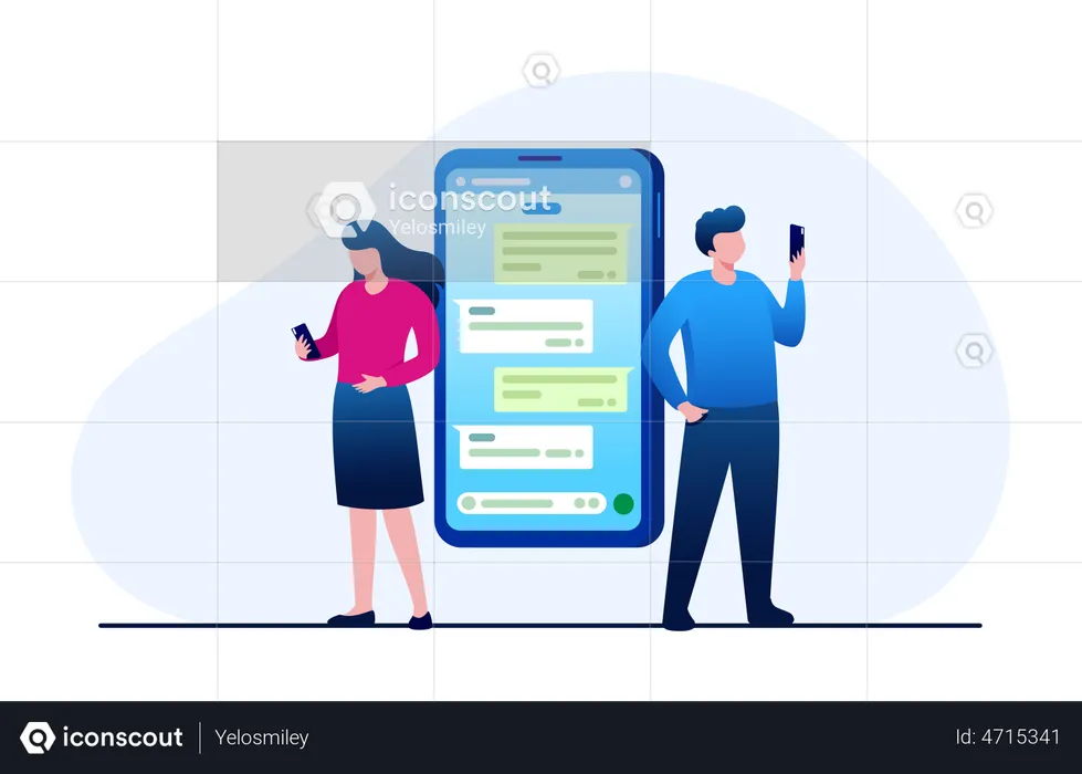 Mobile Communication  Illustration