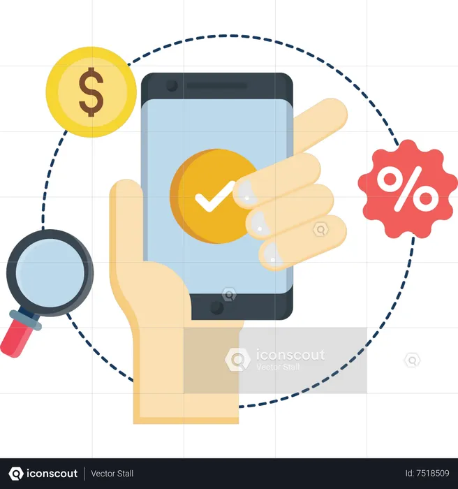 Mobile optimization complete  Illustration