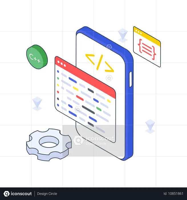 Mobile Programmierung  Illustration