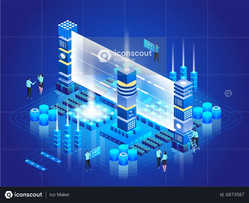 Modern technology  Illustration