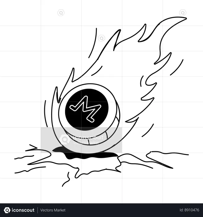 Monero Loss  Illustration