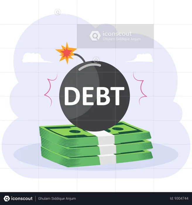 Money debts  Illustration