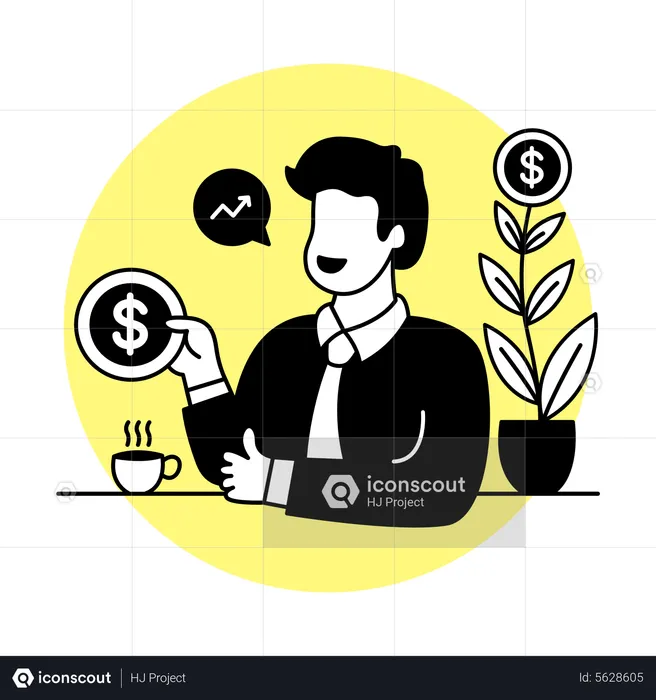 Money Growth  Illustration