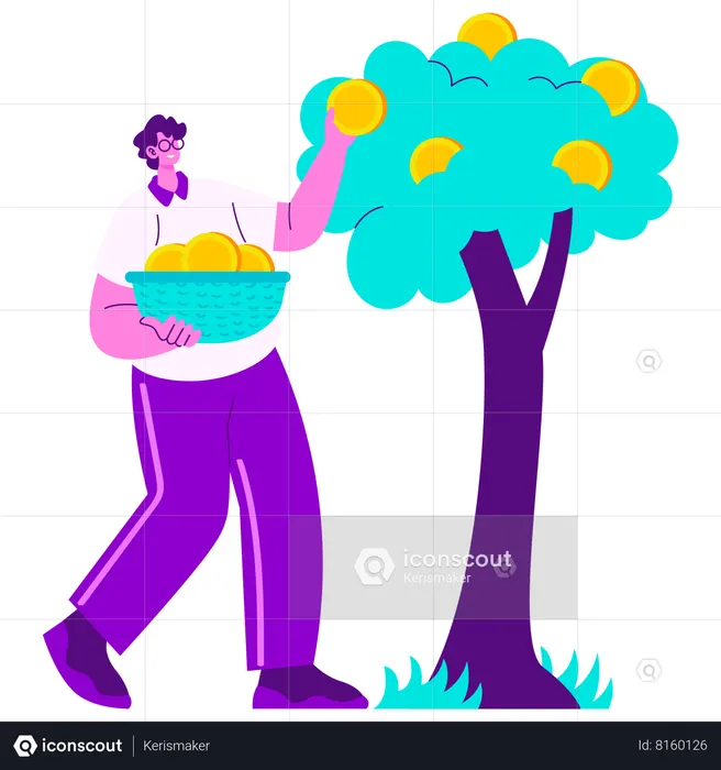 Money Investment  Illustration