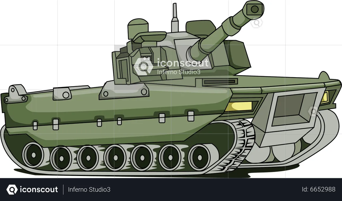 Monster tank  Illustration