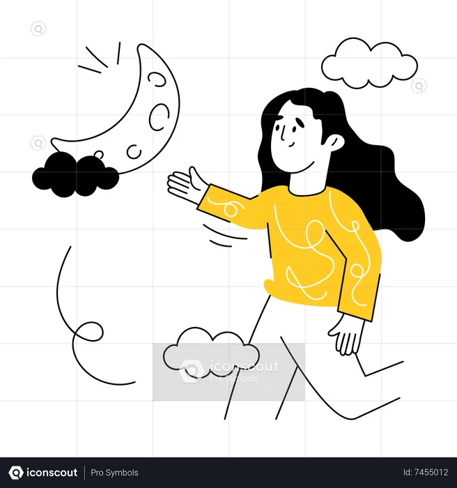 Moon Dream  Illustration