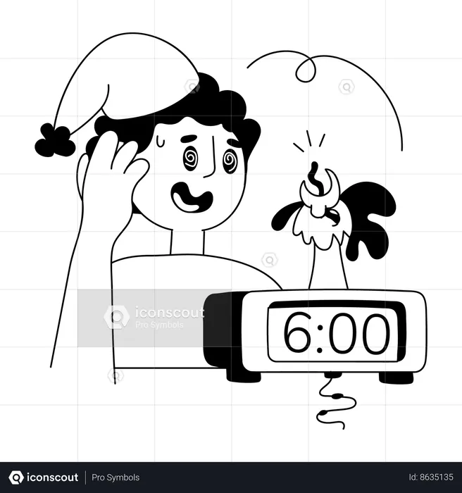 Morning Alarm  Illustration