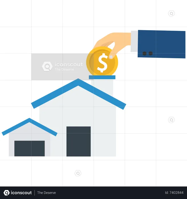 Mortgage House  Illustration