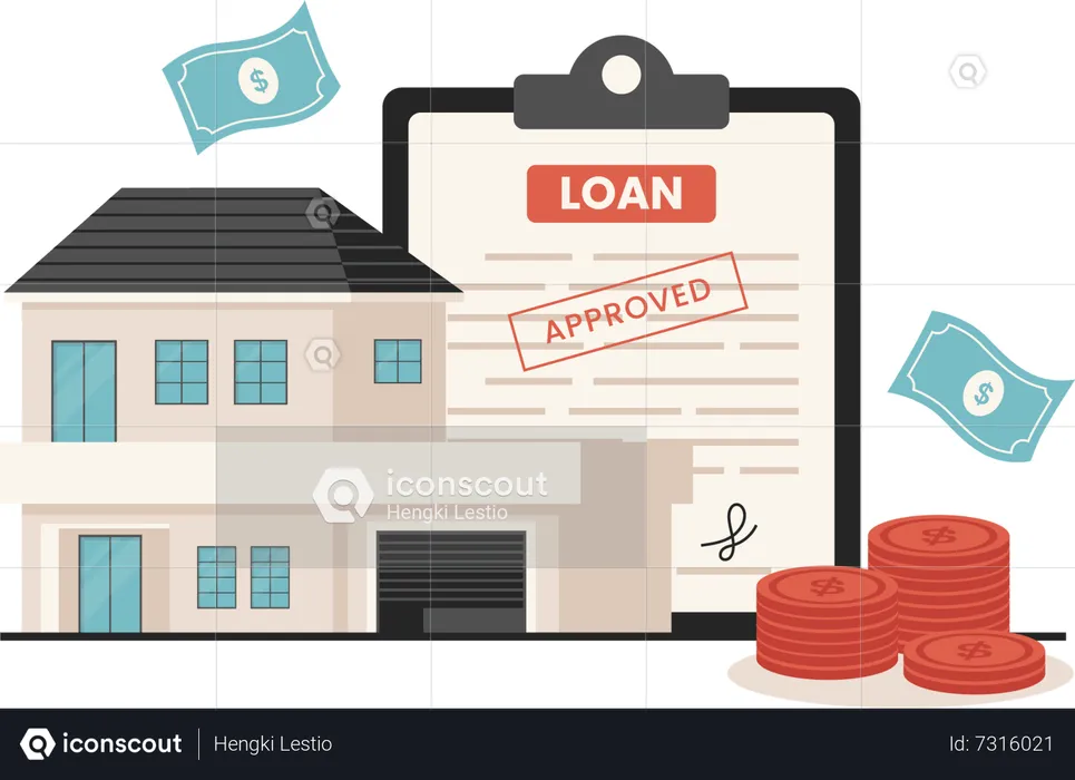 Mortgage loan  Illustration