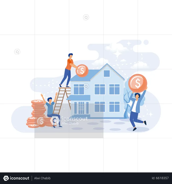 Mortgage process  Illustration