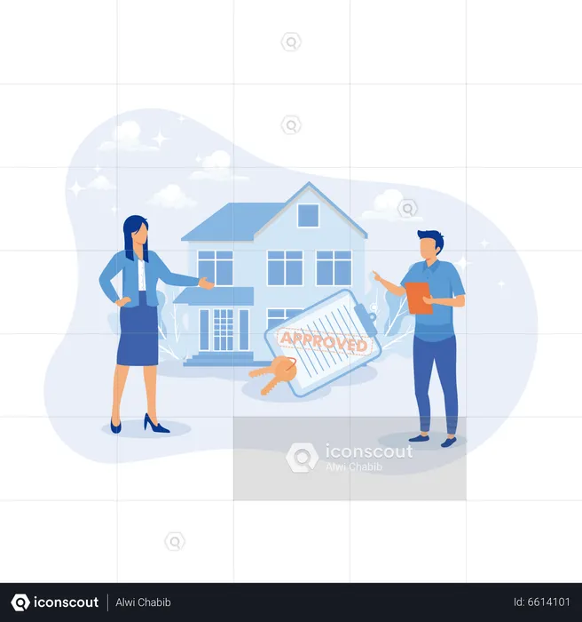 Mortgage Process  Illustration