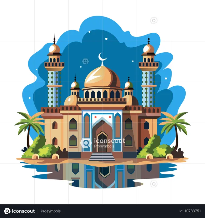 Mosquée culturelle  Illustration