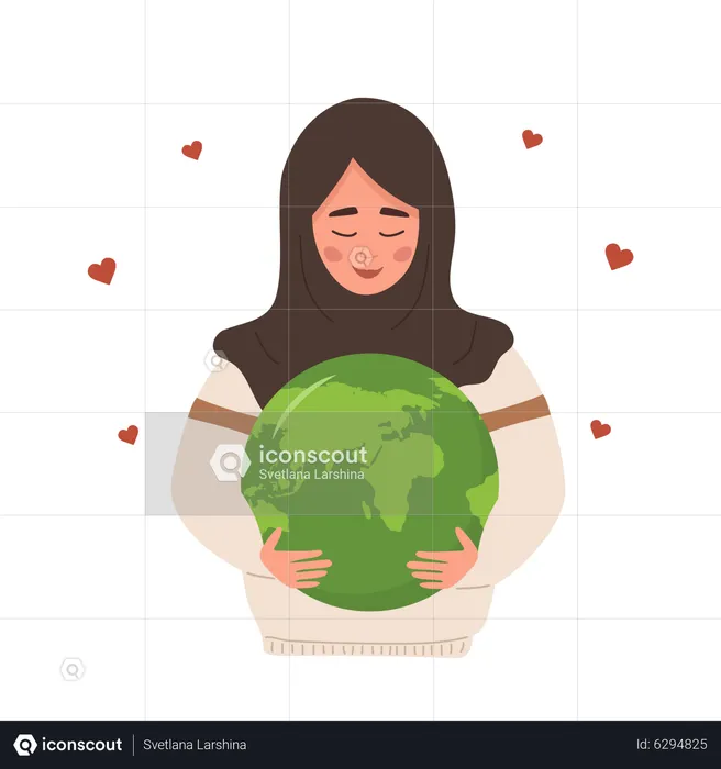 Mother Earth Day  Illustration