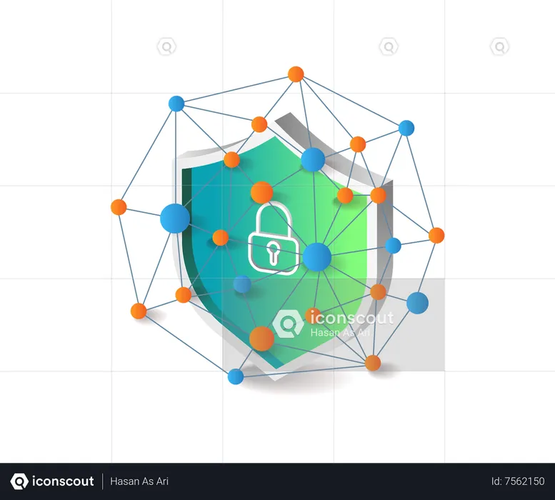 Muchas redes de seguridad  Ilustración