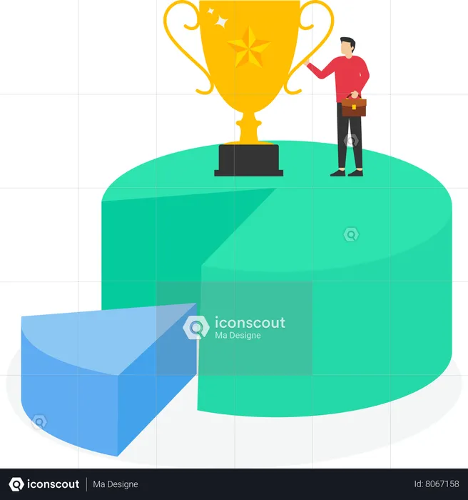 Numerosos premios y participación empresarial de los trabajadores.  Illustration