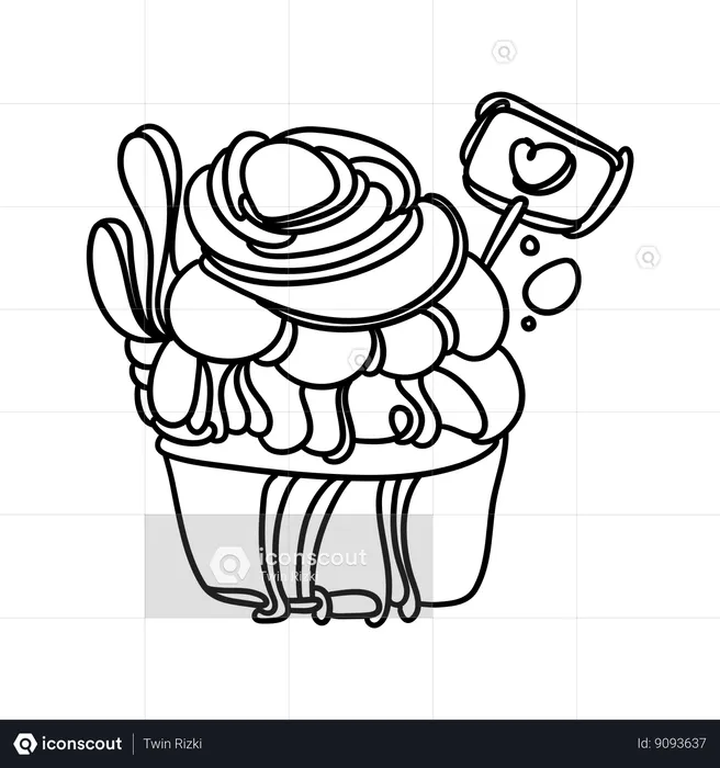 Muffin  Illustration