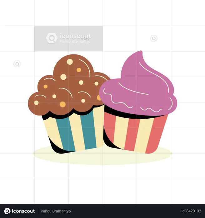 Muffins  Illustration