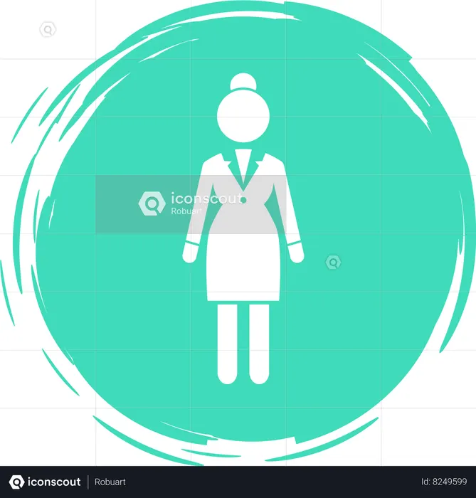 Mulher de negócios  Ilustração