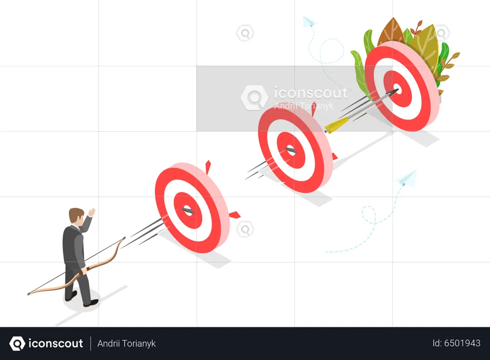 Multiple Target Shot  Illustration