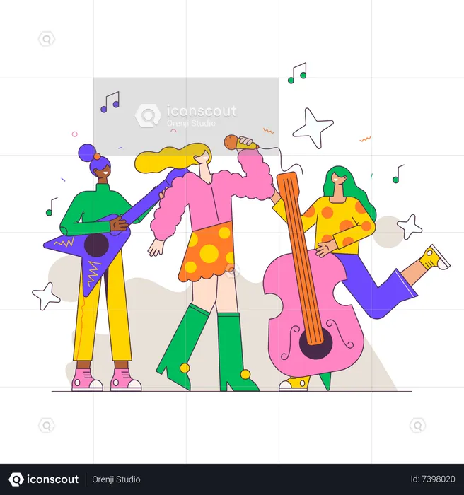 Music concert  Illustration