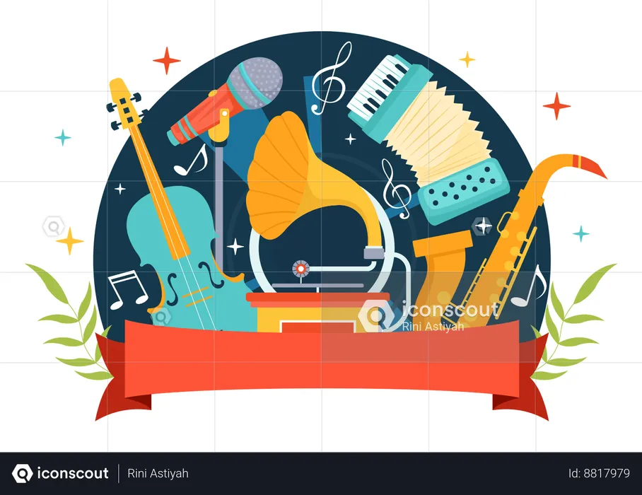 Musical Diversity  Illustration