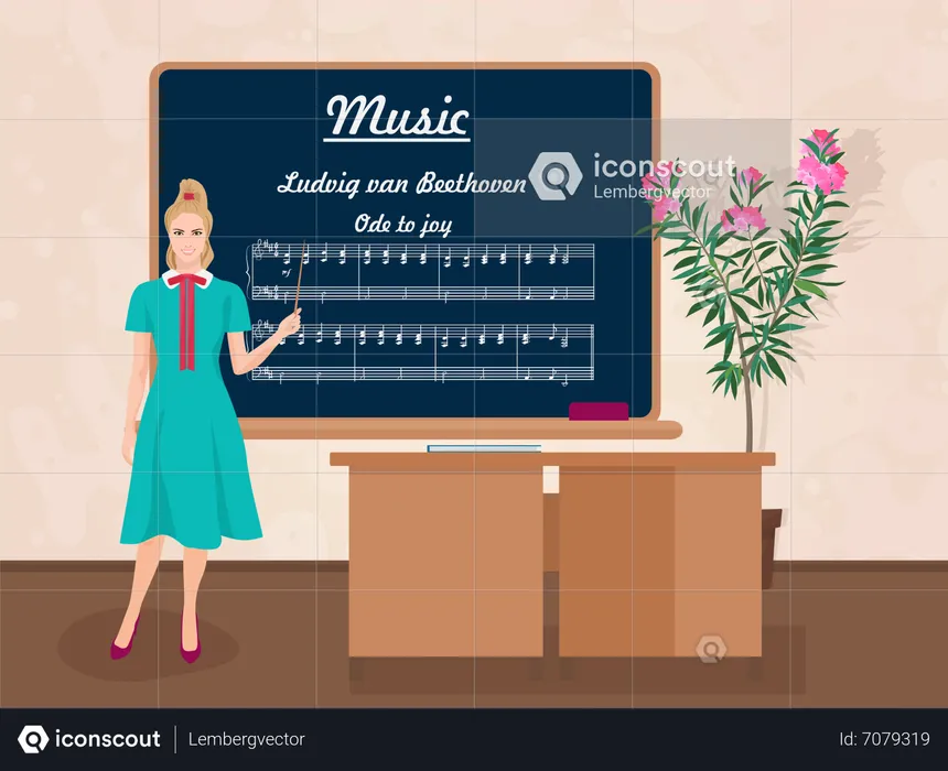 Musik Klasse  Illustration