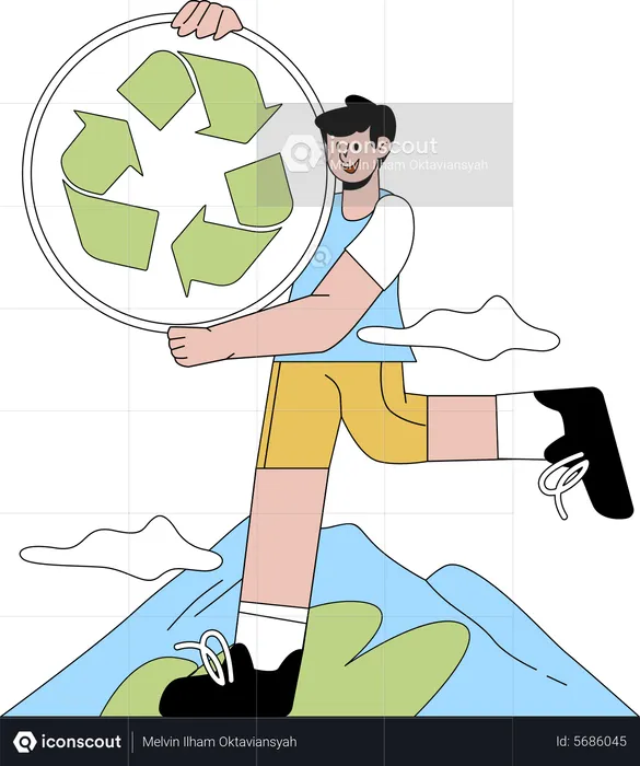 Nachhaltigkeit  Illustration