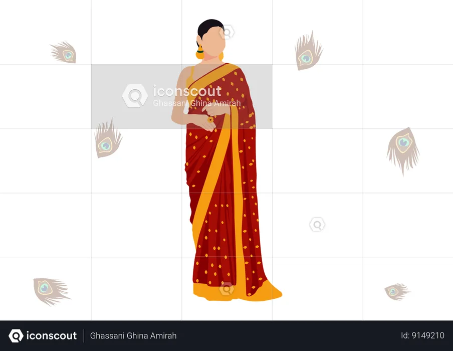 National Dress  Illustration