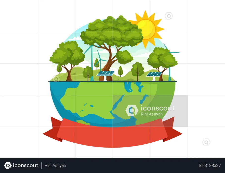 National Energy Day  Illustration