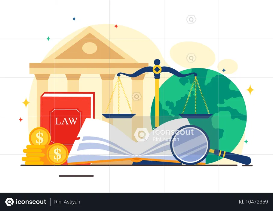 National Legal Services Day  Illustration