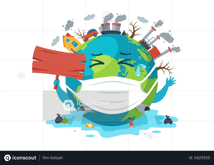 National Pollution Prevention Day  Illustration