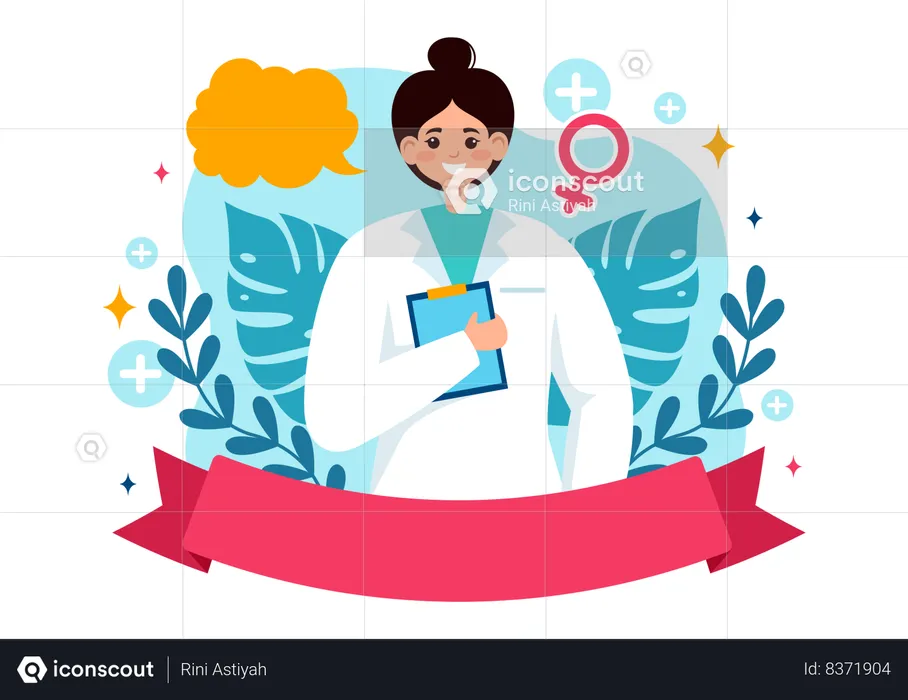 National Women Physicians Day  Illustration