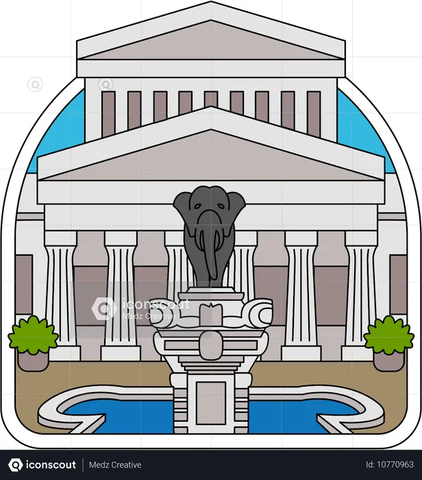 Nationalmuseum Jakarta  Illustration