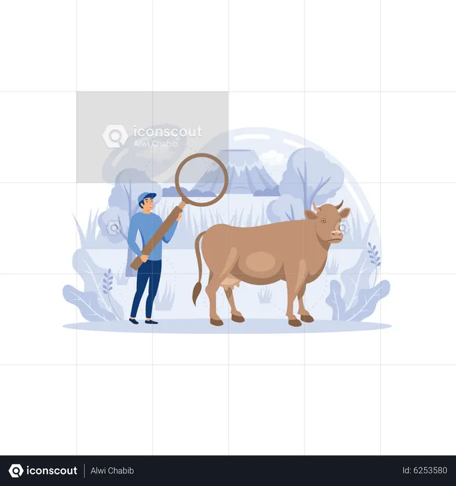Natural farming  Illustration