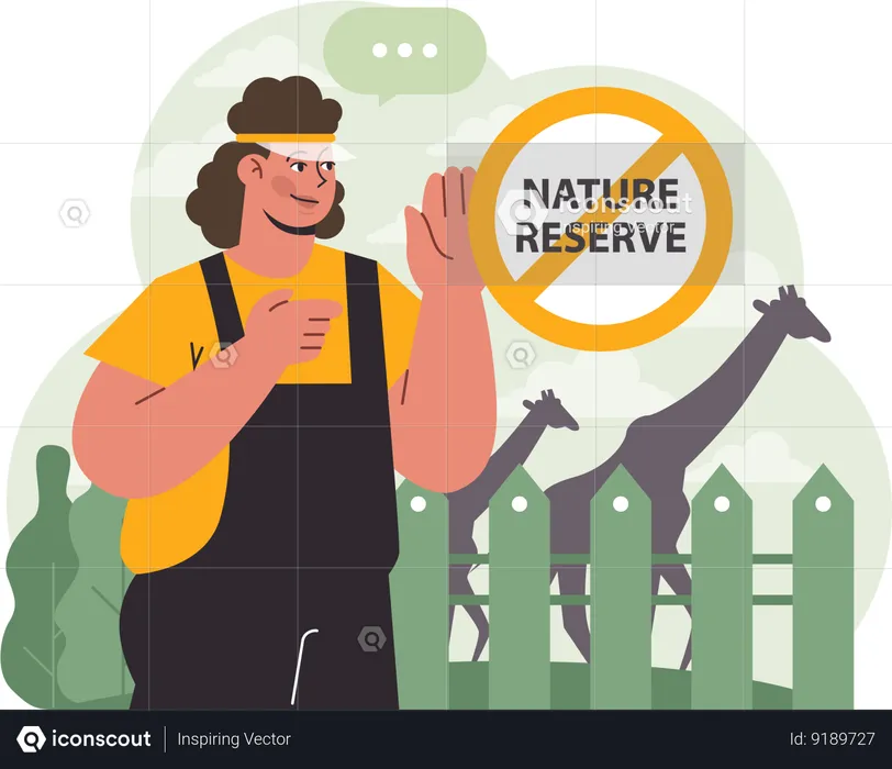 Nature reserve  Illustration