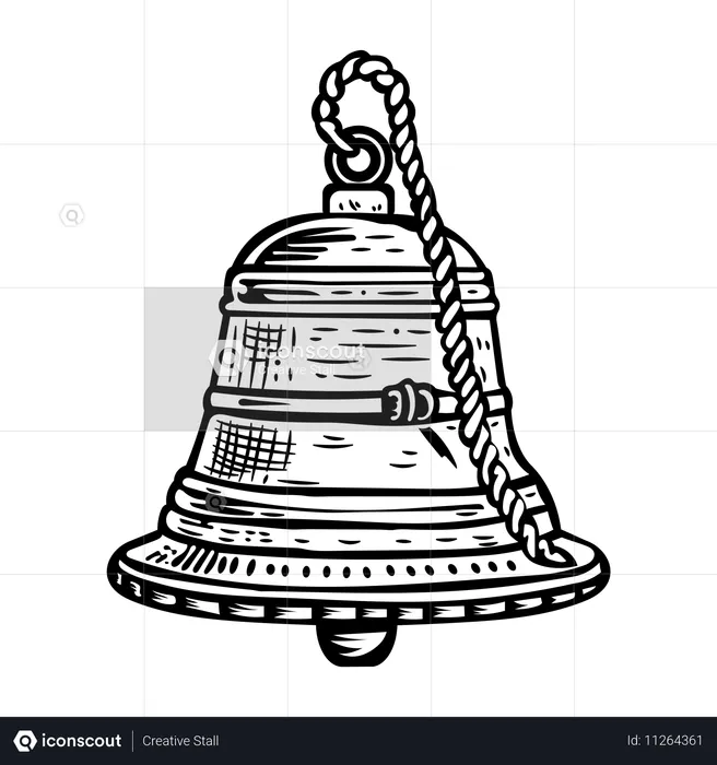 Nautische Glocke  Illustration