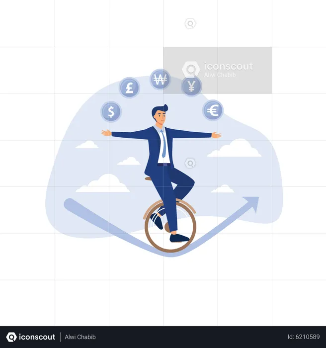 Negociação cambial  Illustration